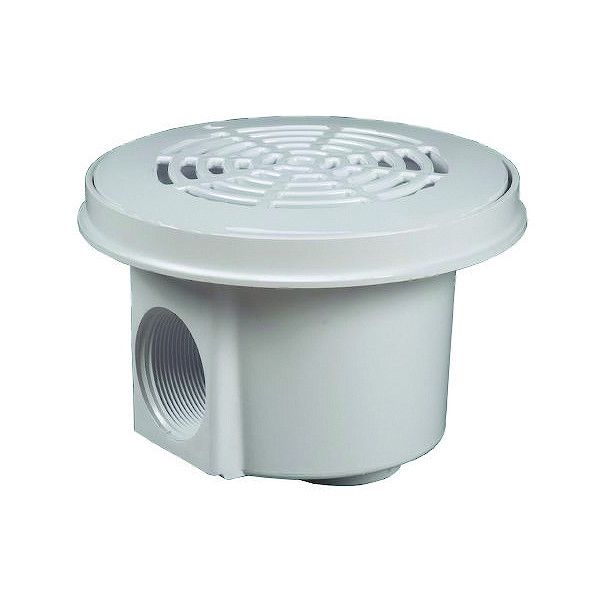Bonde de fond à sceller liner 3253 2" blanc