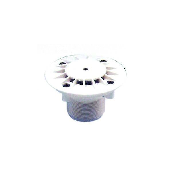 Bouche de refoulement béton blanc ABS fixe