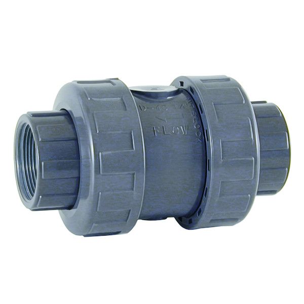 Clapets anti-retour ressort à coller femelle PVC