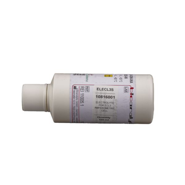 Electrolyte de remplissage membrane ampero ferme EMEC