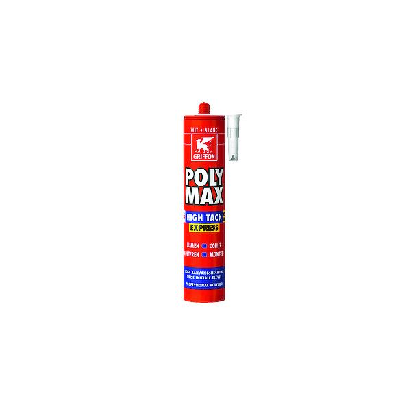 Mastic polymère POLY MAX HIGH TACK EXPRESS - 435 g - blanc