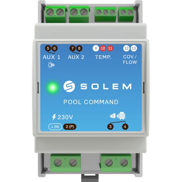 Module de commande connecté POOL COMMAND / POOL COMMAND VS SOLEM