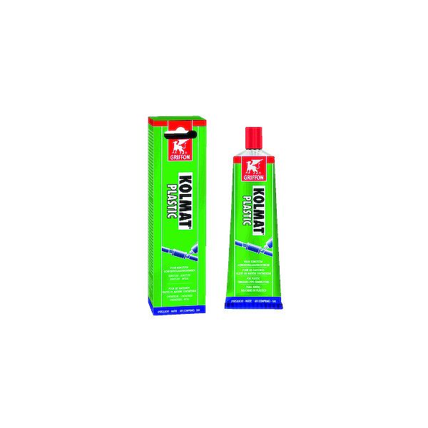Pâte à joint KOLMAT PLASTIC - 125 g - blanc