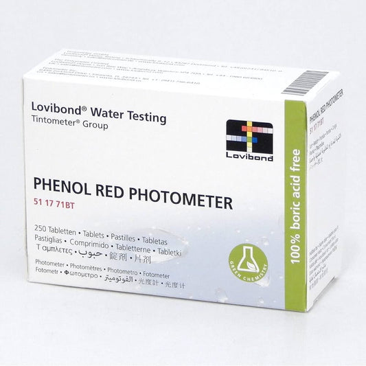 Recharge pastilles photomètre PHÉNOL RED LOVIBOND