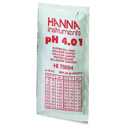 Solution tampon pH 9 en sachet HANNA INSTRUMENTS