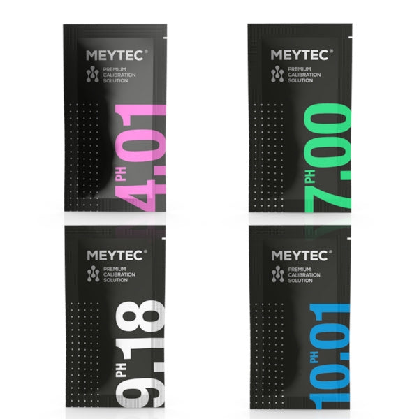 Solution tampon pH en sachet pH 4.01/7.00/9.18/10.01 MEYTEC