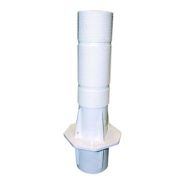 Traversée de paroi 30 cm pour buse béton blanc