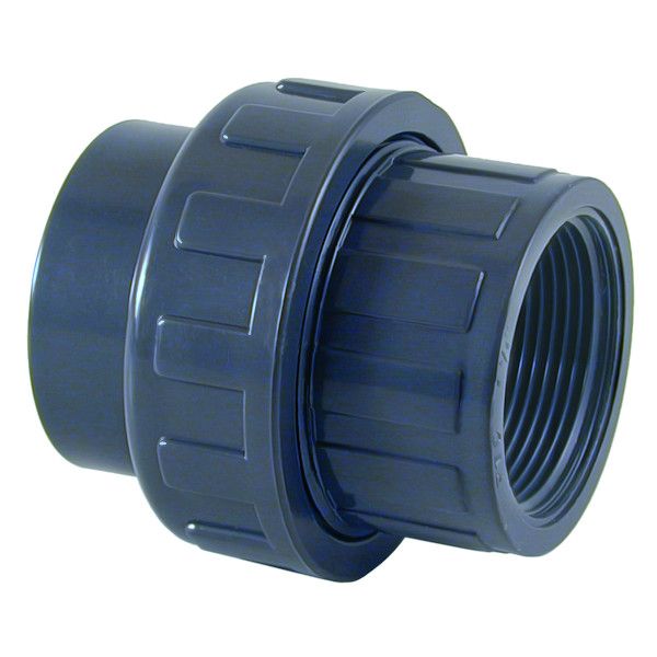 Unions 3 pièces PVC pression F/TR