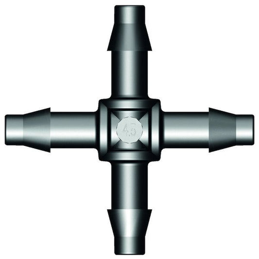 Croix cannelée tête de vipère 4x6 mm TECO