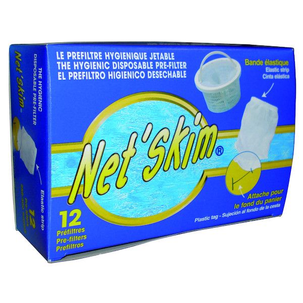 Netskim préfiltre jetable (boîte de 12 pièces)
