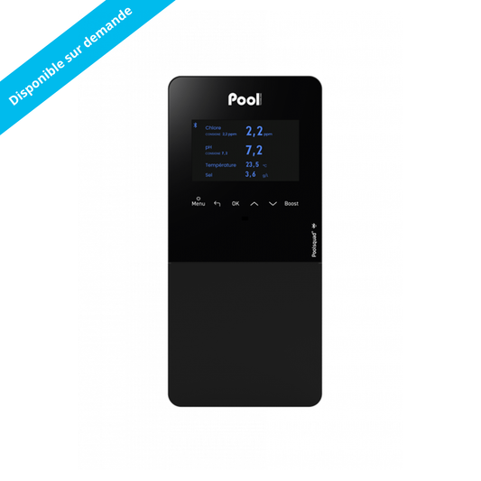 Poolsquad® Ampero Électrolyseur de sel + régulateur pH + régulation ampérométrique POOL TECHNOLOGIE