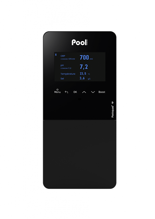 Poolsquad® Pro Électrolyseur de sel + régulateur pH + contrôleur ORP POOL TECHNOLOGIE