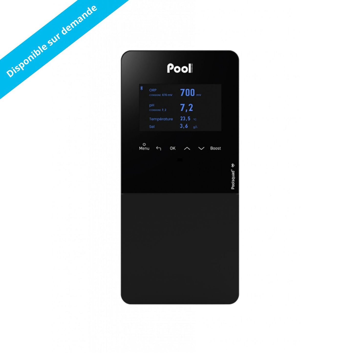 Poolsquad® Pro Électrolyseur de sel + régulateur pH + contrôleur ORP POOL TECHNOLOGIE
